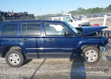 2016 Jeep Patriot Sport from USA, damaged, VIN 1C4NJPBA3GD677886